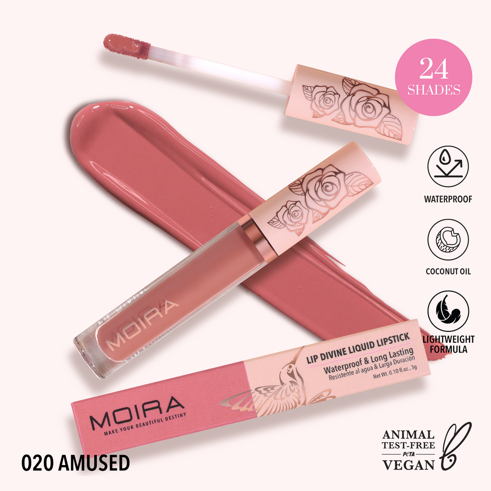 MOIRA Lip Divine Liquid Lipstick (LDV) Refills | 3pcs Box