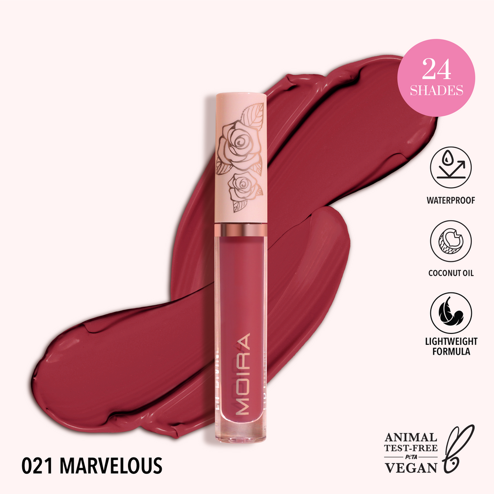 MOIRA Lip Divine Liquid Lipstick (LDV) Refills | 3pcs Box