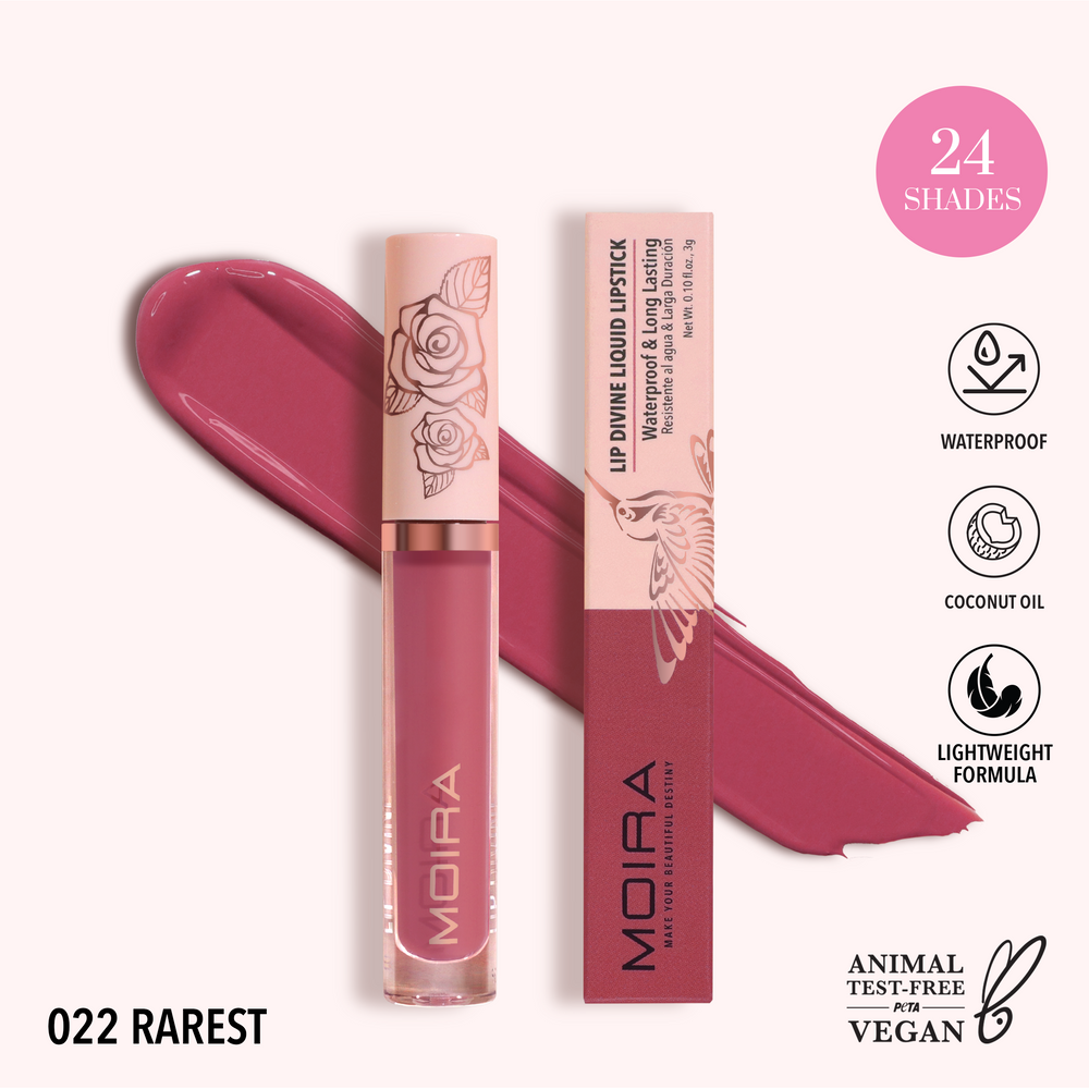 MOIRA Lip Divine Liquid Lipstick (LDV) Refills | 3pcs Box