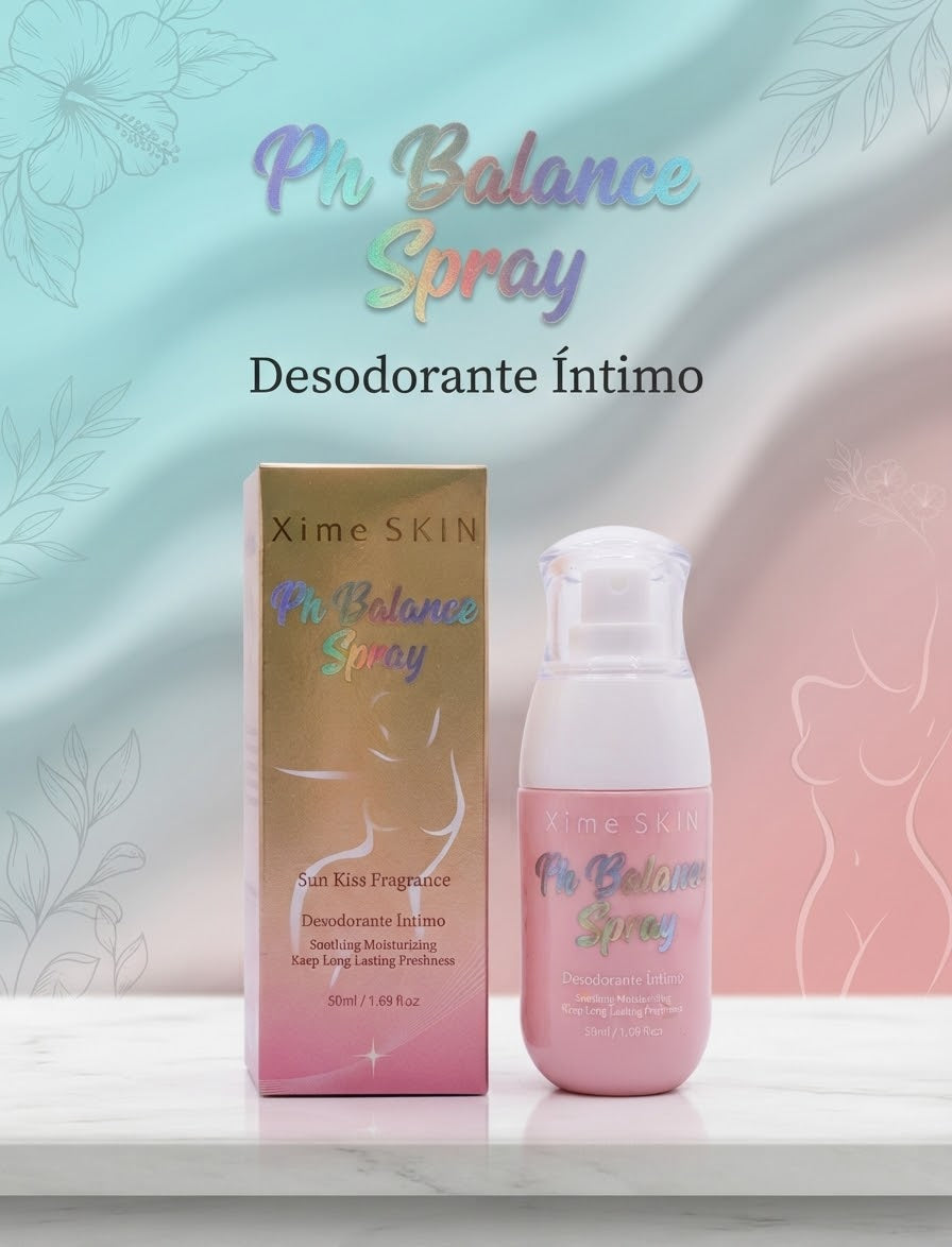 XIME SKIN Ph Balance Spray - Intimate Deodorant / 12pcs Box
