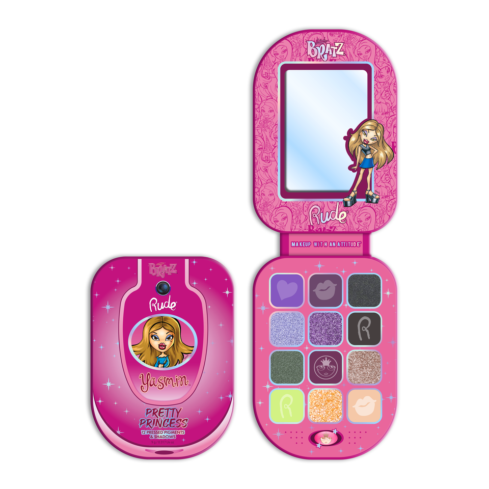 RUDE Bratz Yasmin Eyeshadow Palette - Pretty Princess #38682