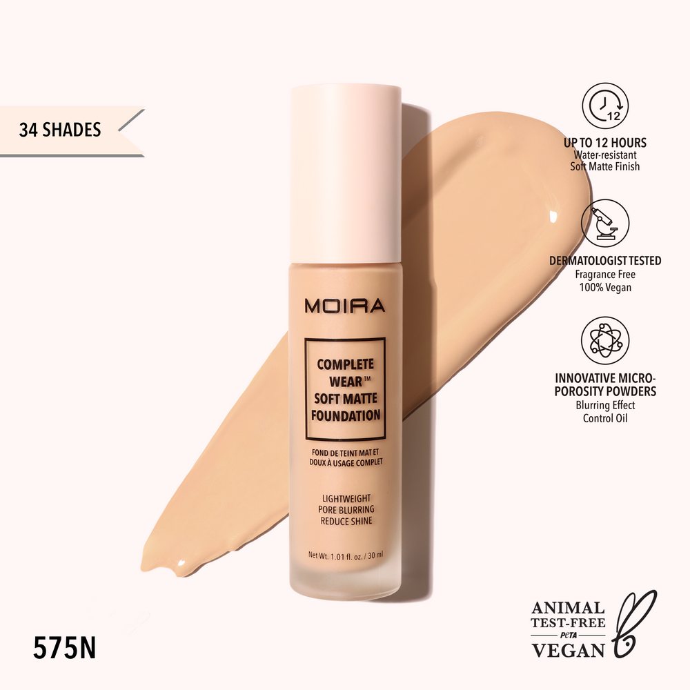 MOIRA Complete Wear Soft Matte Foundation (CWF) Refills