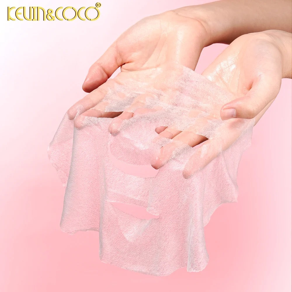 KEVIN&COCO Facial Mask - Cherry Blossom / 12pack