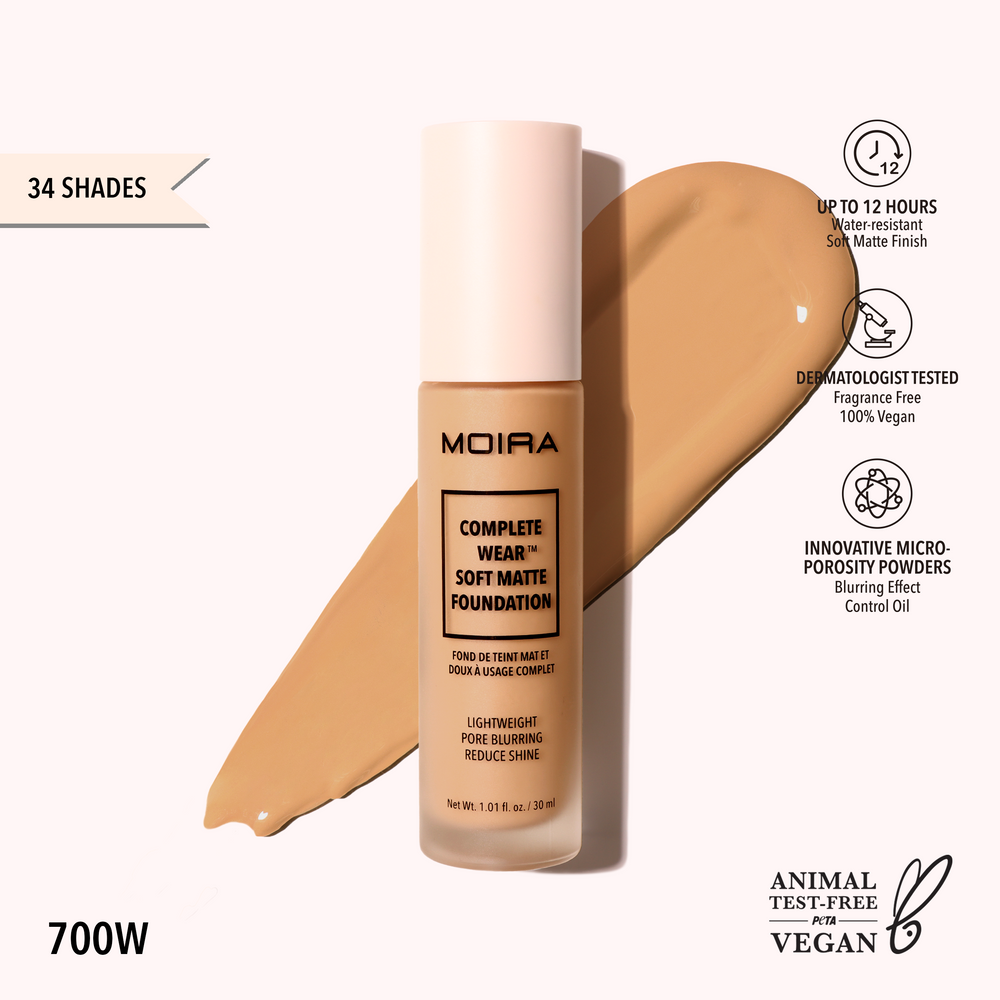 MOIRA Complete Wear Soft Matte Foundation (CWF) Refills