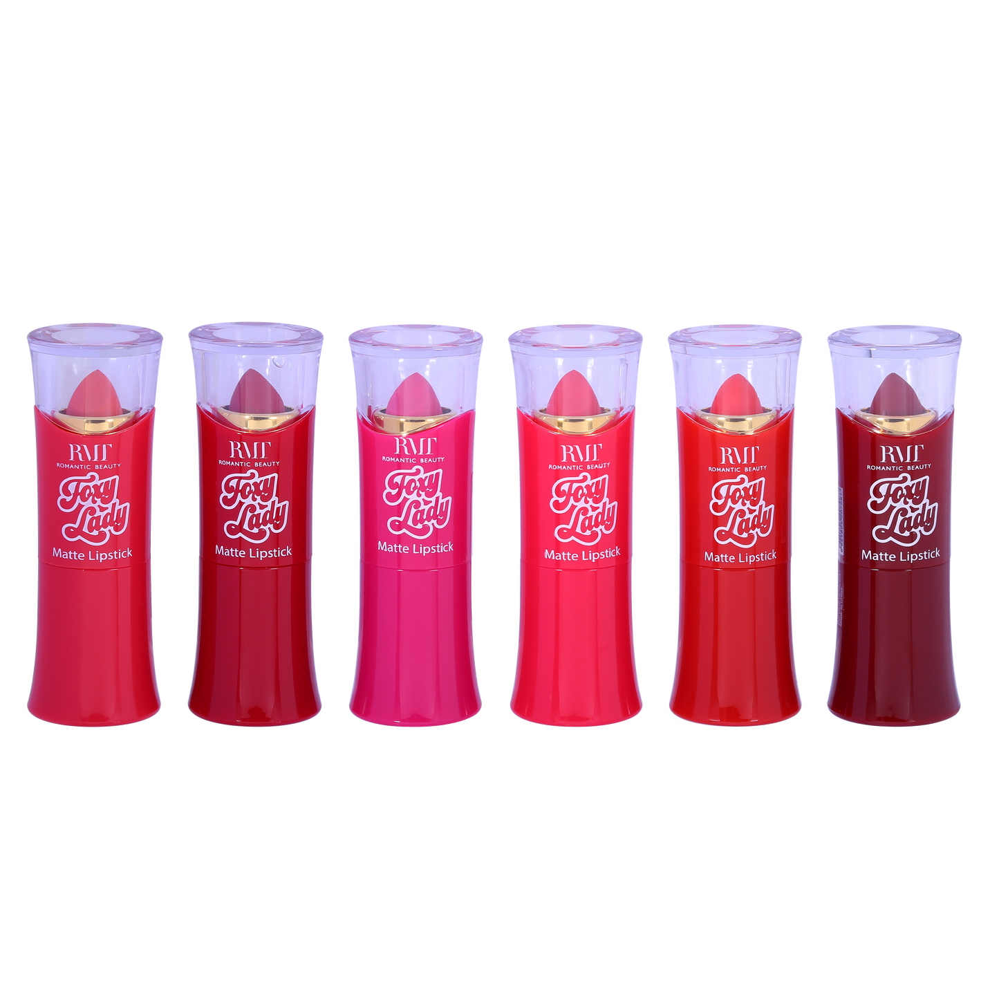 ROMANTIC BEAUTY Foxy Lady Matte Lipstick / 24pcs Display