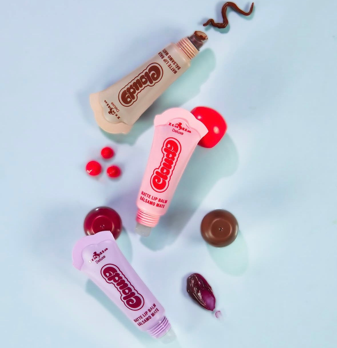 ITALIA DELUXE Cloud 9 Matte Lip balm / 48pcs Display