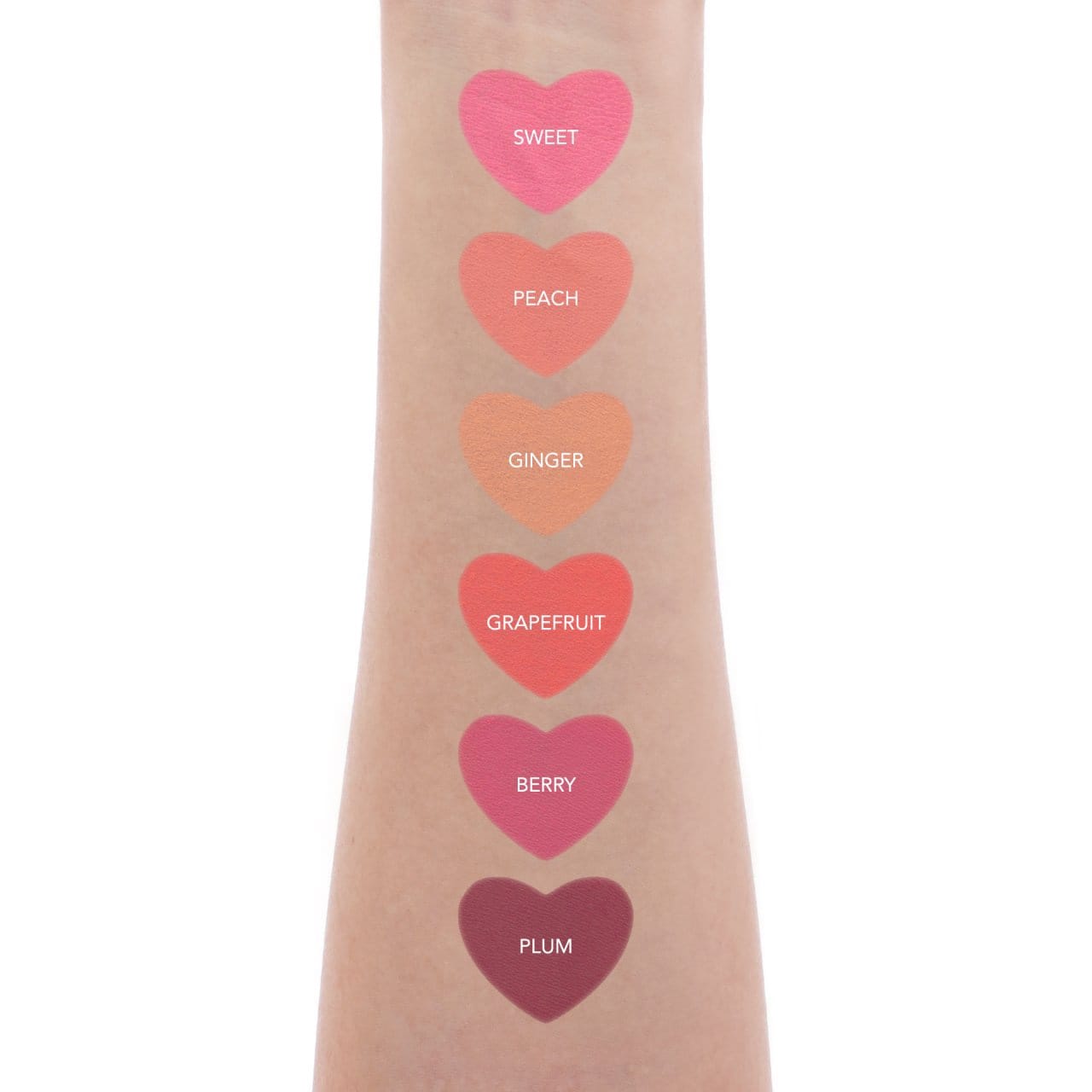 AMORUS - SWEET BLUSH - HEART BLUSH STICK / 36PCS DISPLAY + TESTER FREE