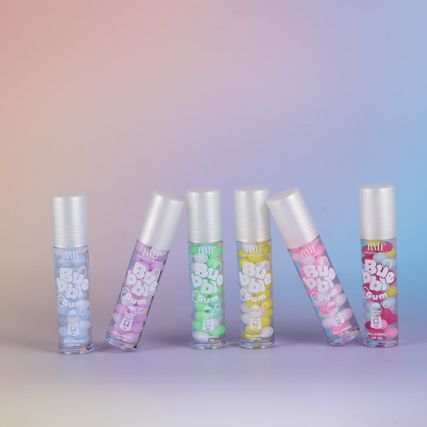 Romantic Beauty - Buebblen Gum Rollerball Lip Oil #LO-8450 / 24pcs Display