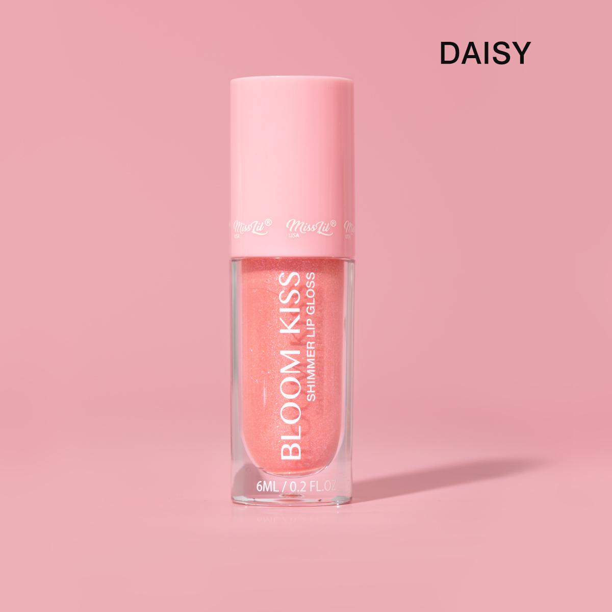 MISS LIL Bloom Kiss Shimmer Lipgloss | 72pcs Dispay + Tester free