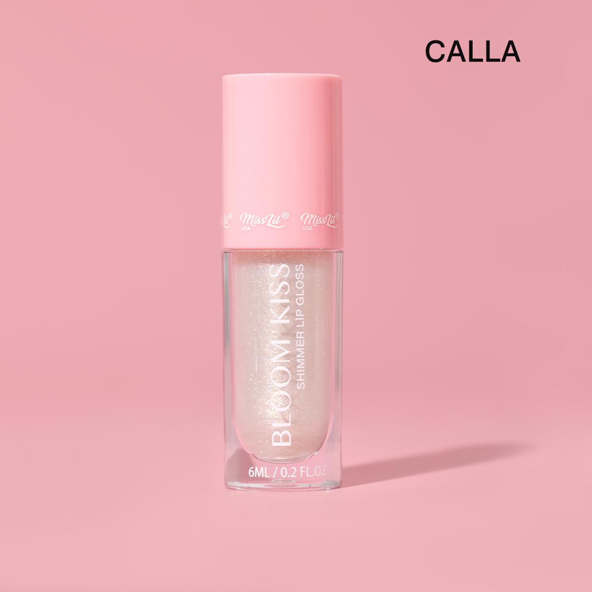 MISS LIL Bloom Kiss Shimmer Lipgloss | 72pcs Dispay + Tester free