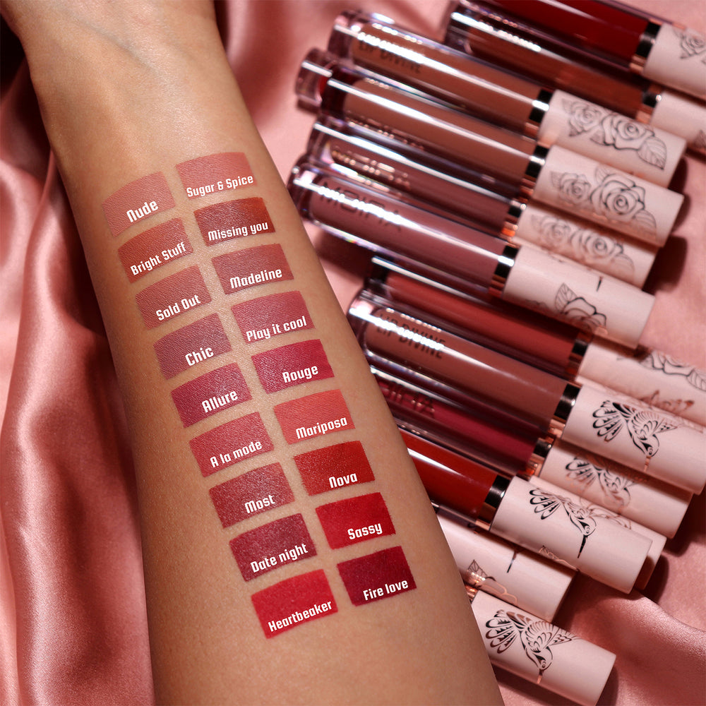 MOIRA Lip Divine Liquid Lipstick (LDV) Refills | 3pcs Box