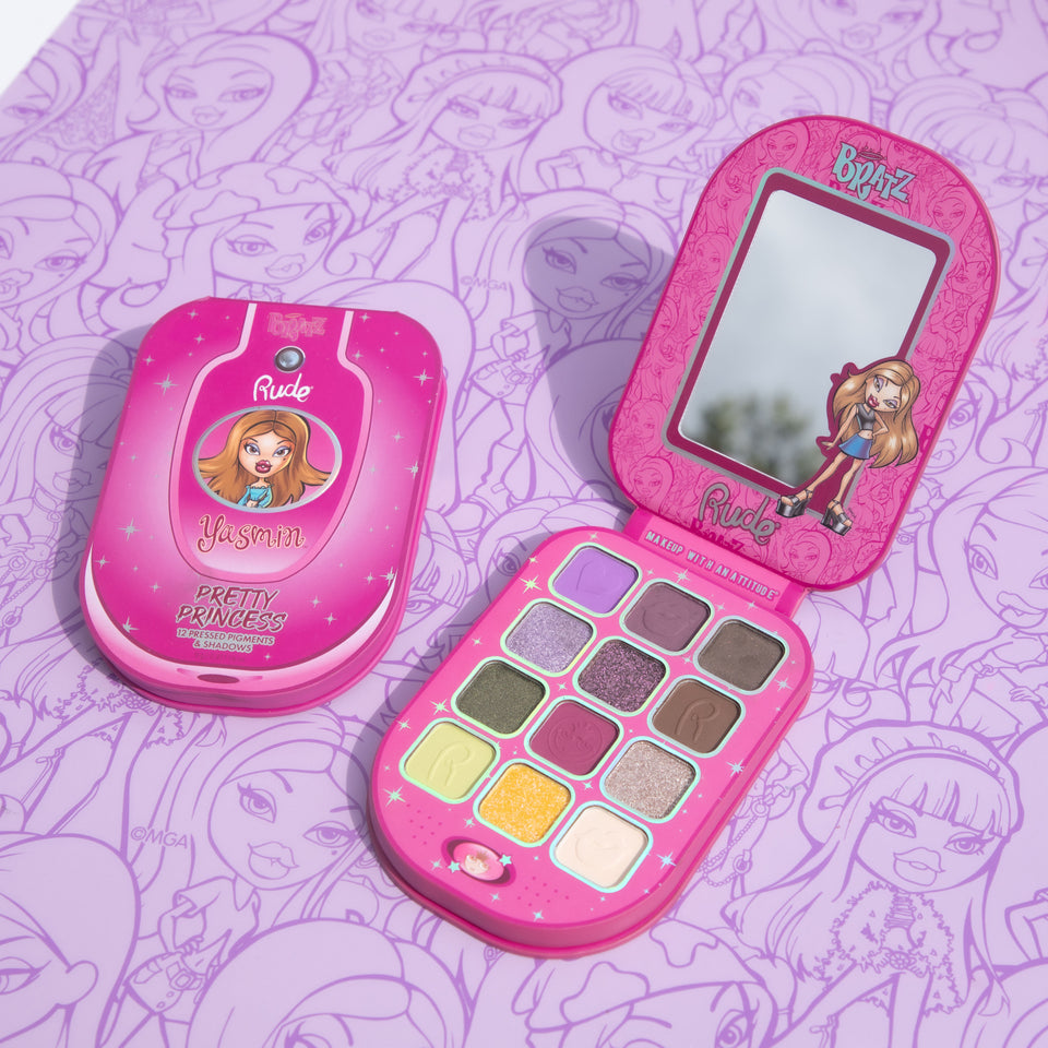 RUDE Bratz Yasmin Eyeshadow Palette - Pretty Princess #38682