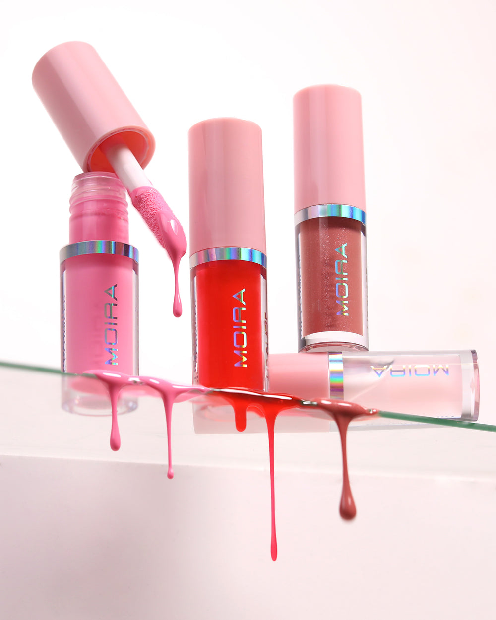 MOIRA Lip Glaze Oil Plumper #LOPSET W/display | 72pcs Dispay + Tester