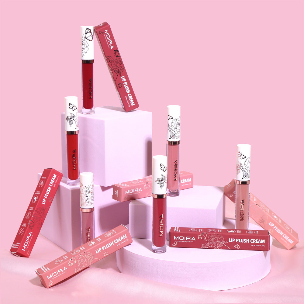MOIRA Lip Plush Cream #LPCSET w/ Display / 108pcs Display + Tester