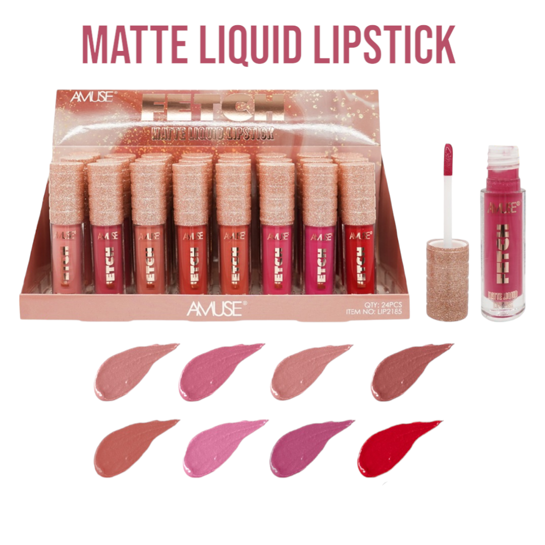 Amuse - Fetch Matte Liquid Lipstick / 24pcs Display