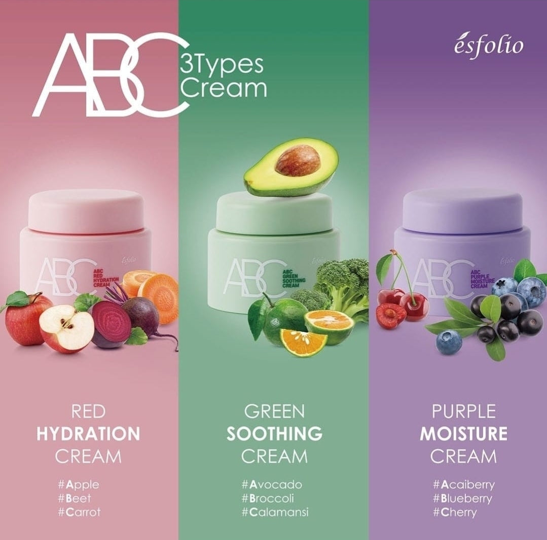 ESFOLIO ABC Red Hydrating Cream 100g