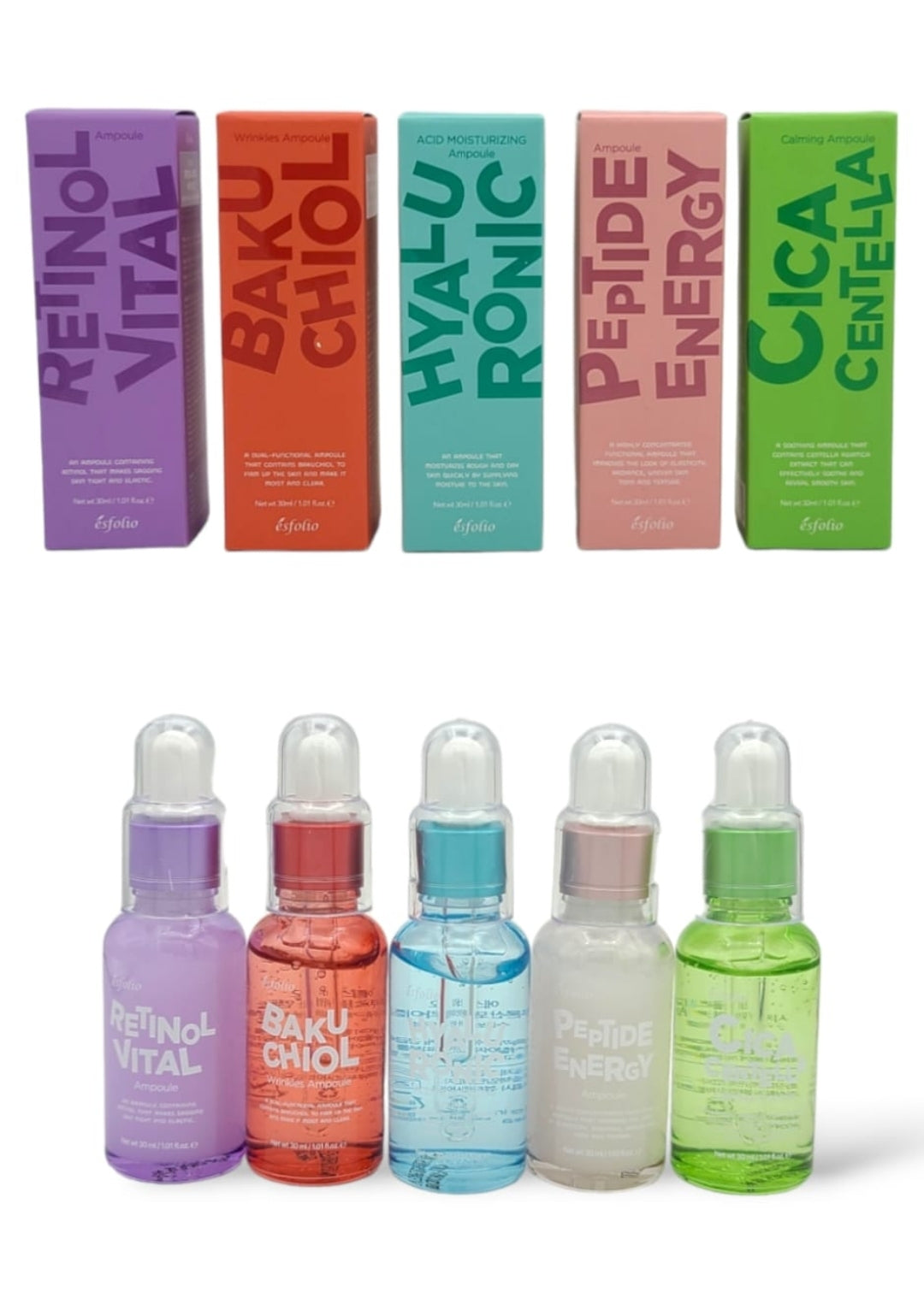 ESFOLIO Ampoule Peptide Energy 30ml