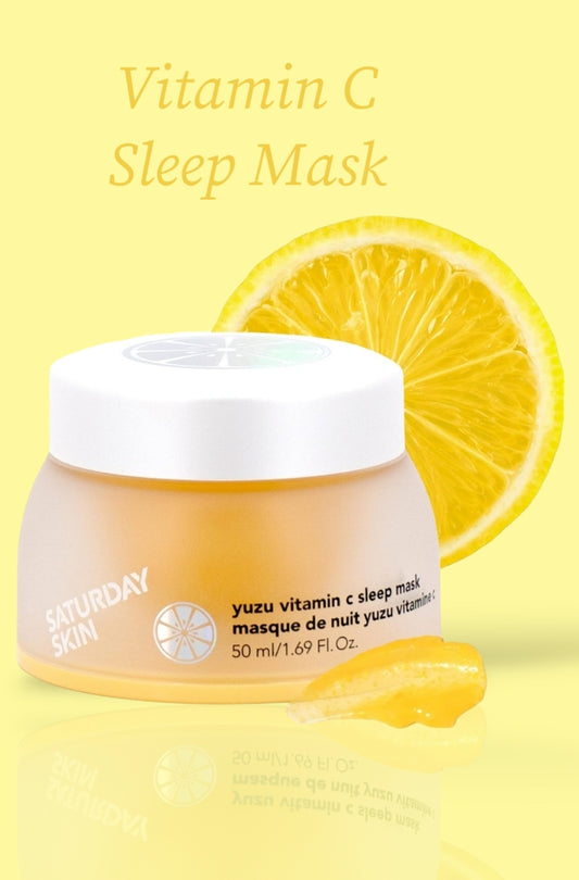 SATURDAY SKIN Yuzu Vitamin C Sleep Mask