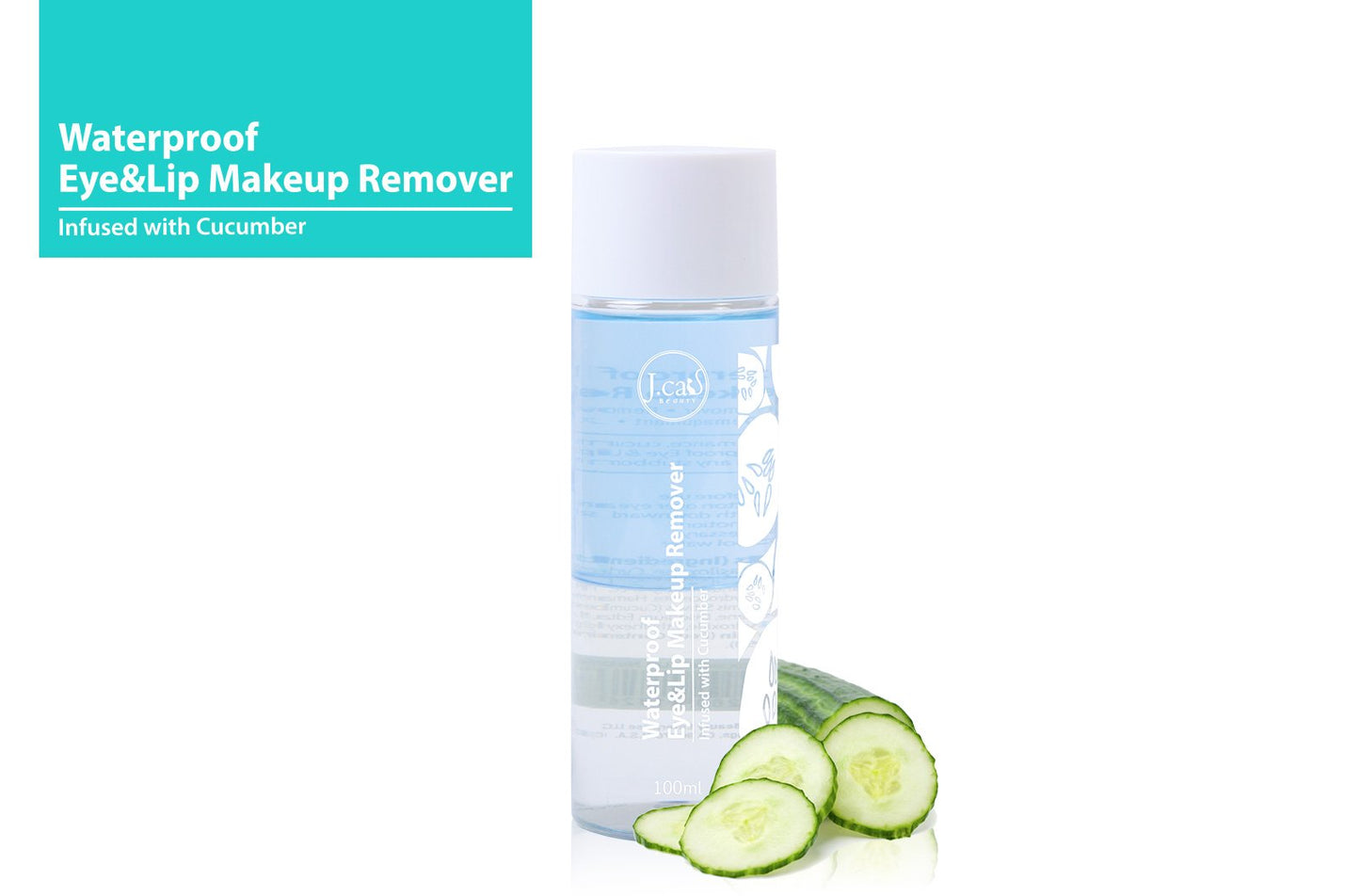 Jcat - Eye & Lip makeup Remover / 12pcs display