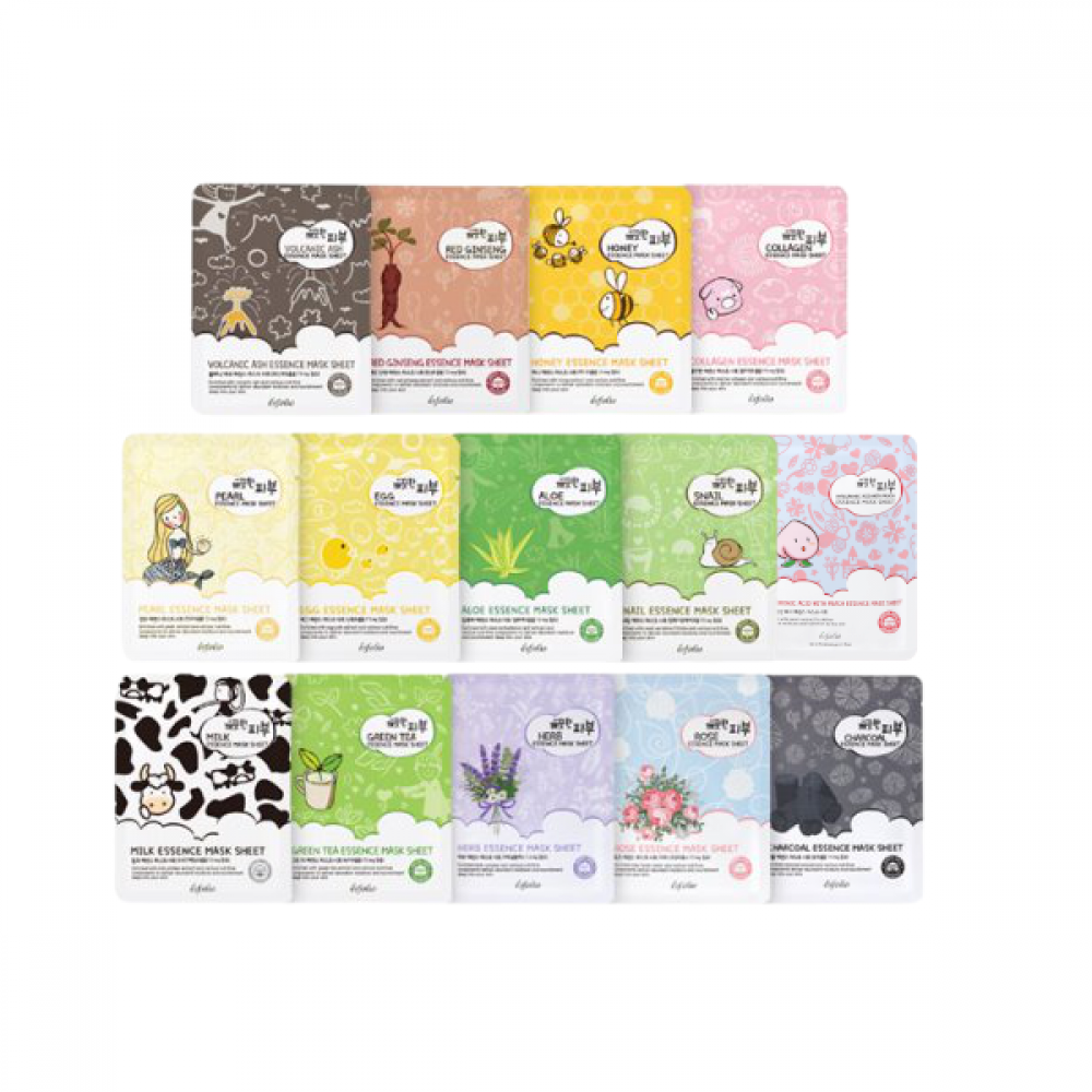 ESFOLIO Essence Mask Sheet / Collagen |12pcs pack