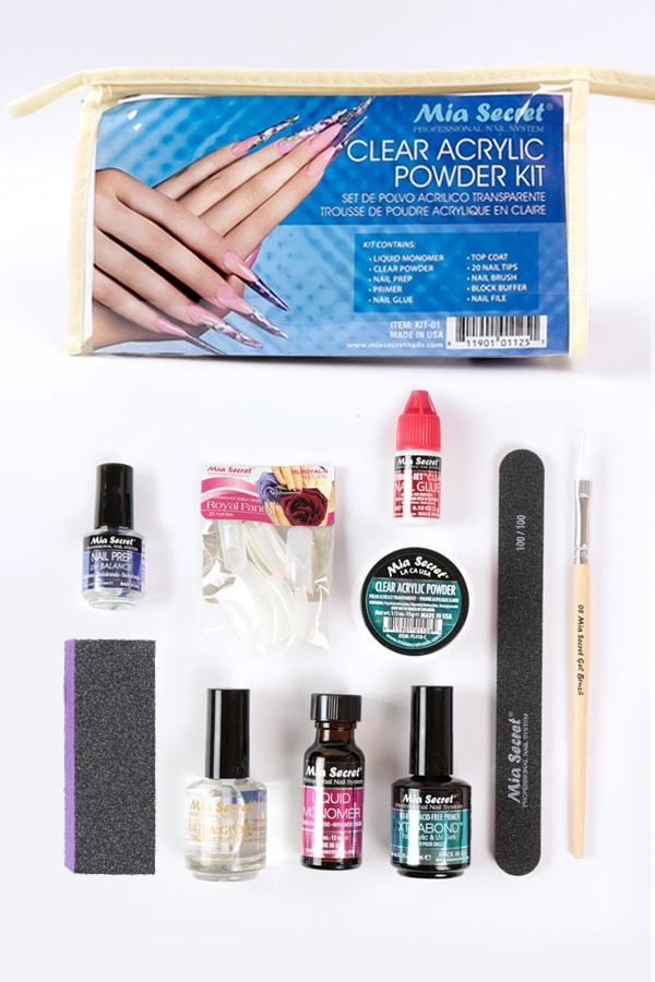 MIA SECRET - CREAR ACRYLIC KIT - KIT-01