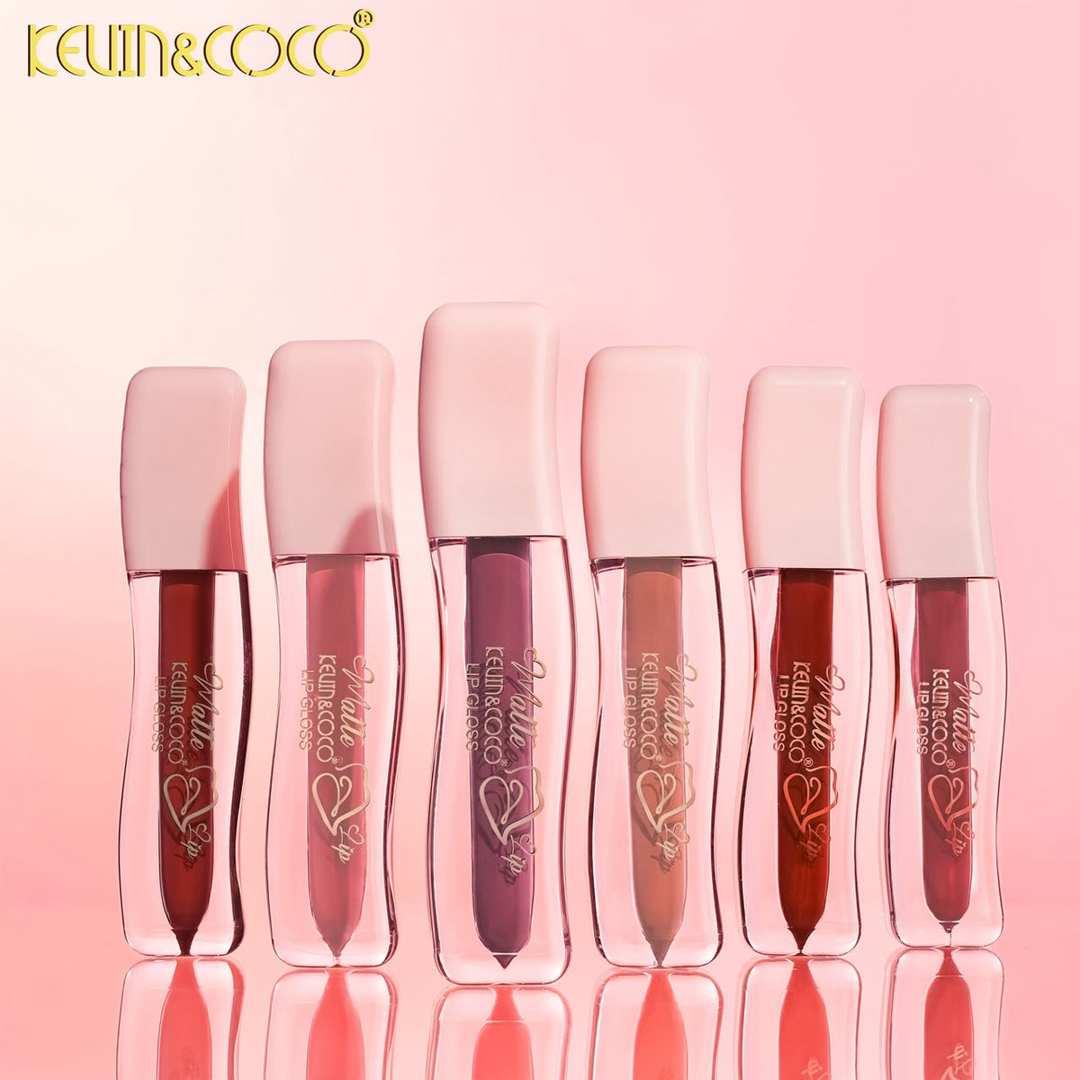 KEVIN&COCO Set Lipgloss & Lip Liner / 12 Set Display