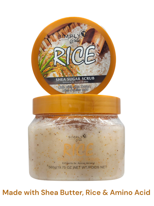 SIMPLY BELLA Rice Sugar Scrub 560G
