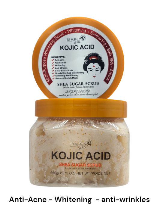 SIMPLY BELLA Kojic Acid Sugar Scrub 560G