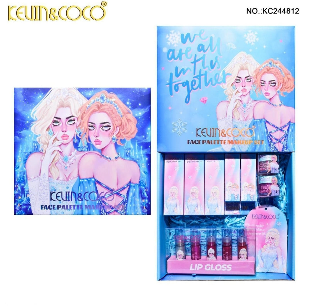 KEVIN&COCO Face Palette Makeup Set