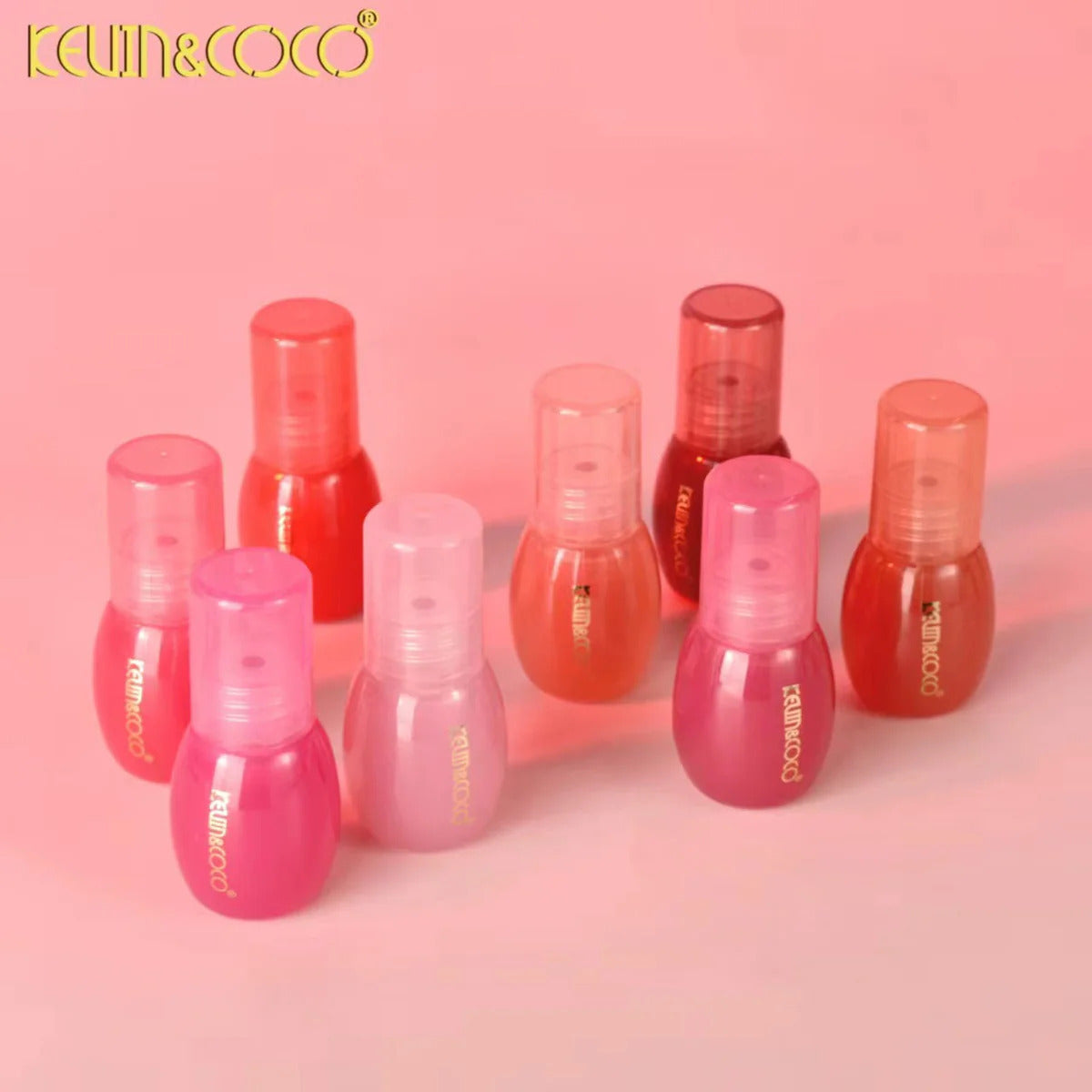 KEVIN&COCO Cherry 4 Lipgloss Set = 6set Display