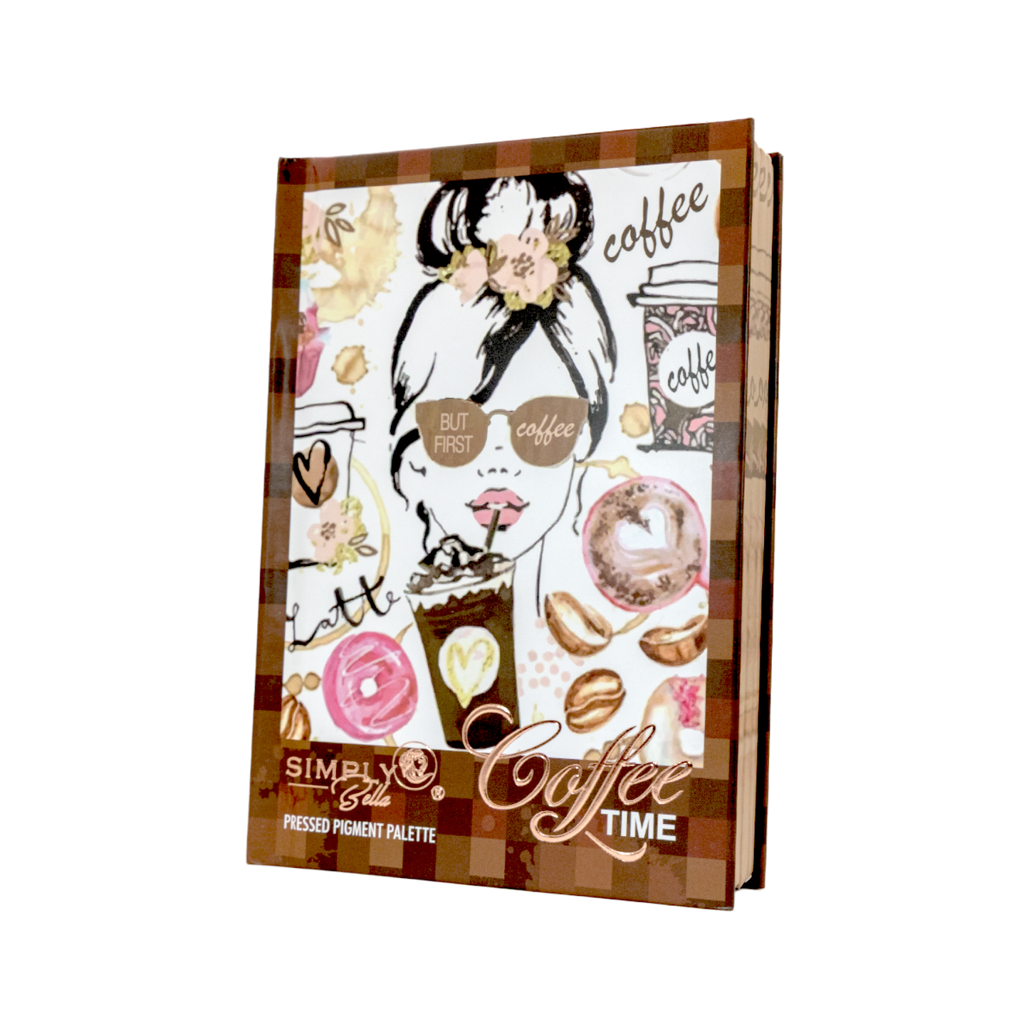 SIMPLY BELLA Coffe Time Book Face Palette