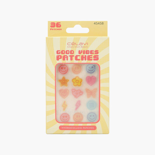 CELAVI Good Vibes Hydrocolloid Patches #45458 | 12 pack