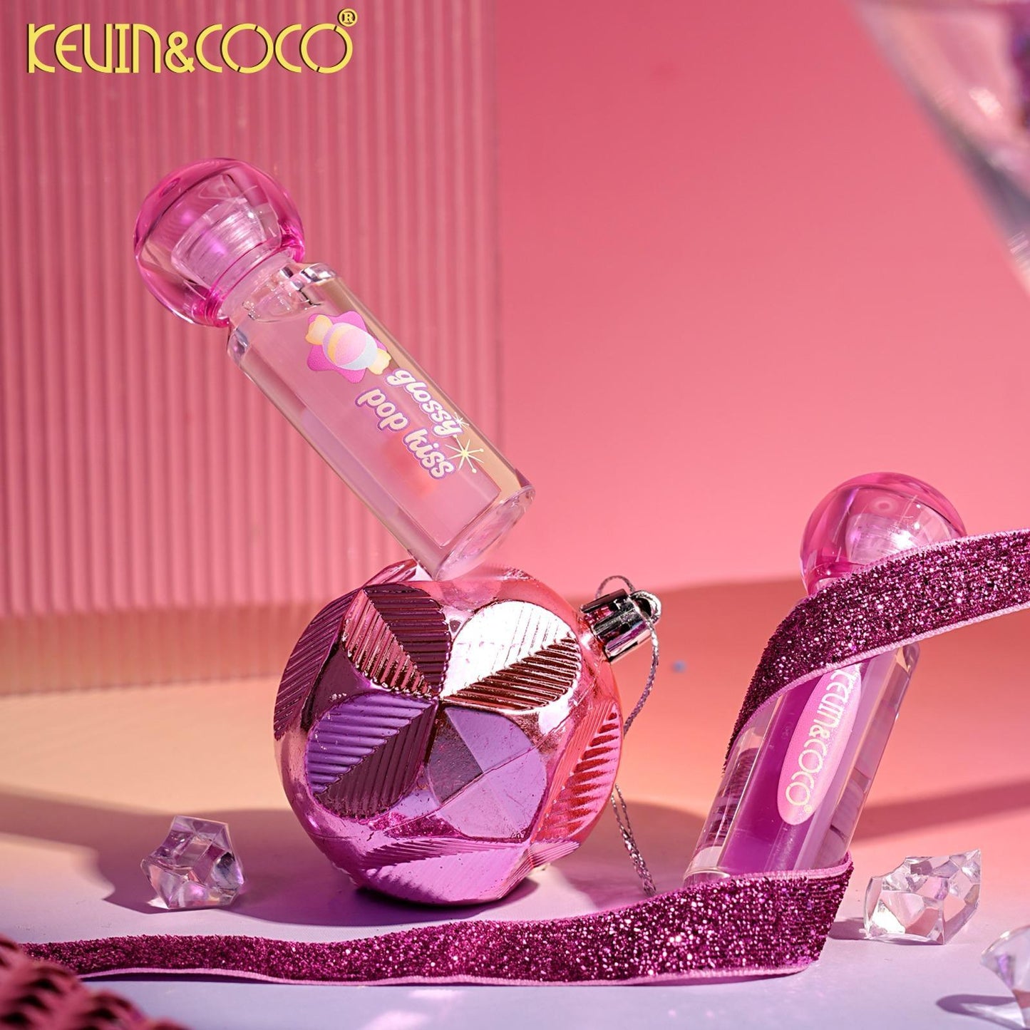 KEVIN&COCO Candy Lip Oil / 12pcs Display