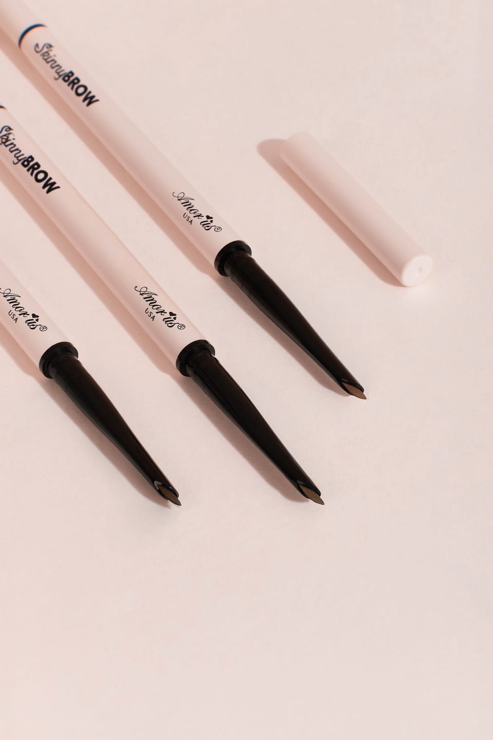 AMORUS Skinny Brow Rectractable Eyebrow Pencil | 36pcs Display + Tester Free