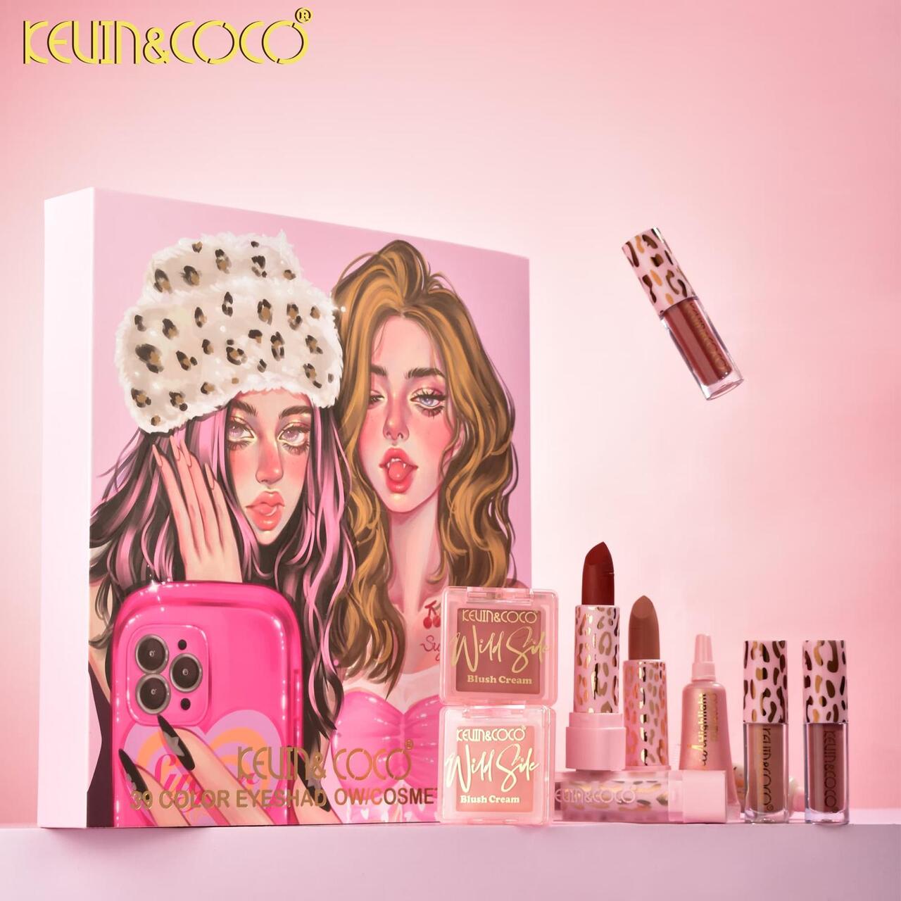 KEVIN&COCO 39 Color Eyeshadow ow/Cosmetics Set