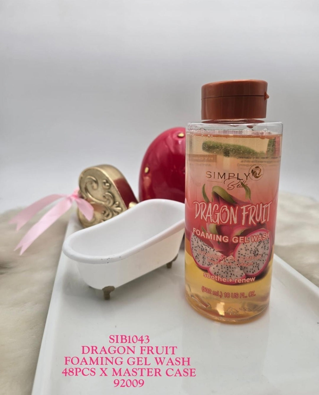 SIMPLY BELLA Gel Limpiador Espumoso Sandía / 532 ML