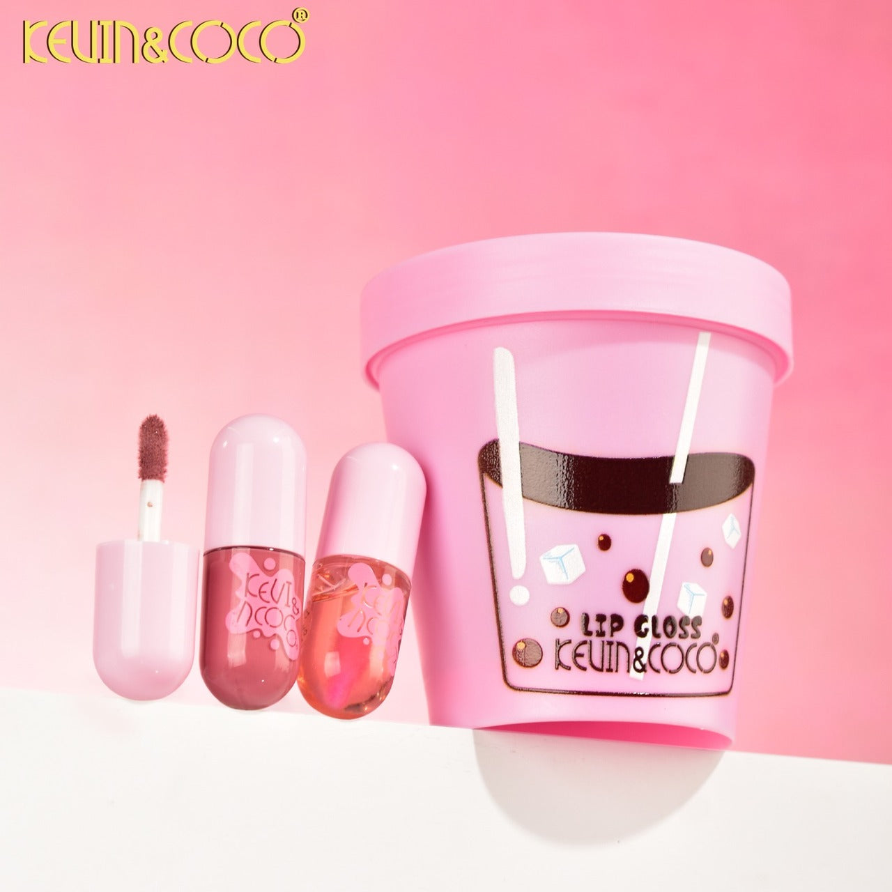 KEVIN&COCO LipGloss / 6 cup Display