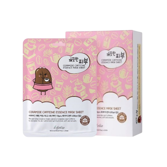 ESFOLIO Essence Mask Sheet - Ceramide Caffeine