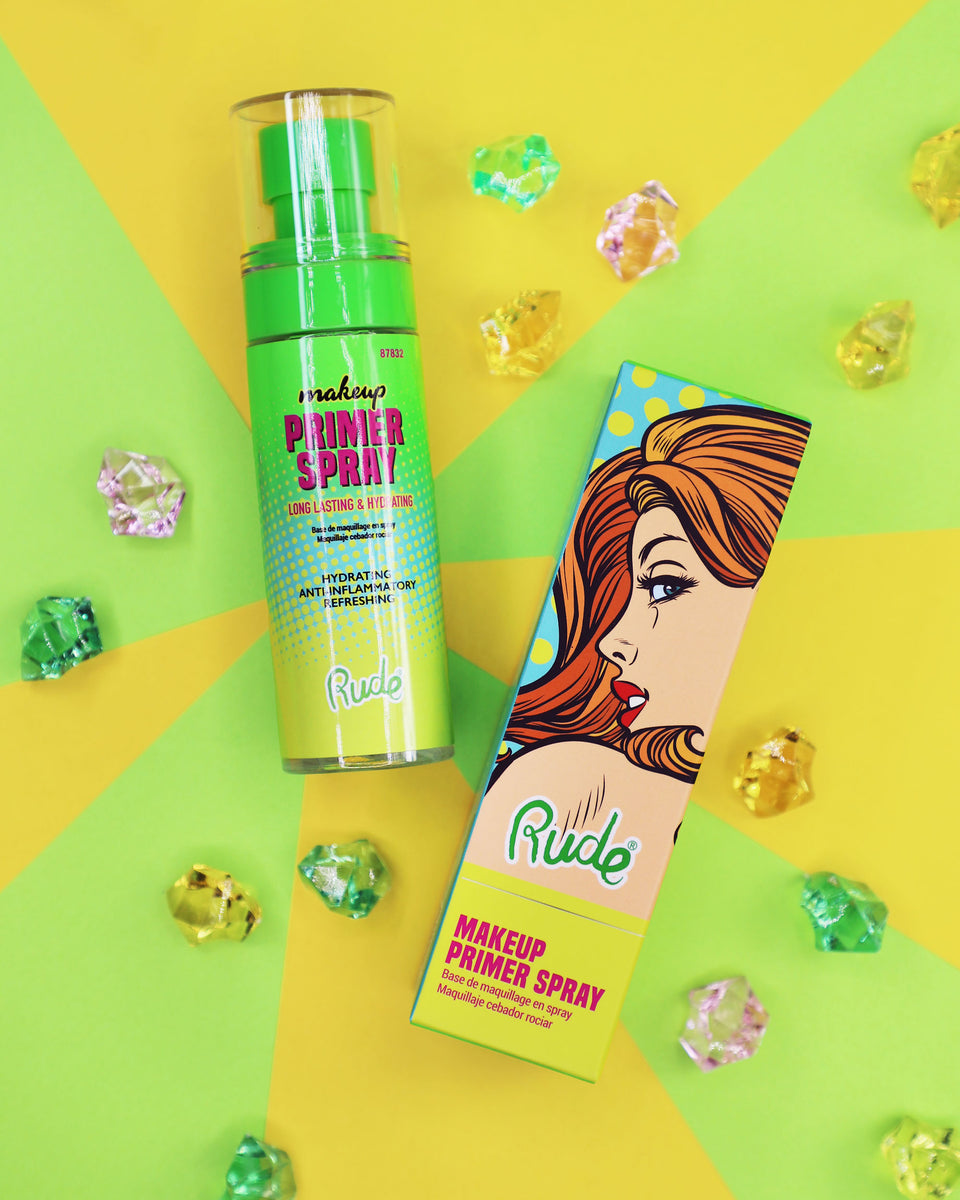 RUDE Makeup Primer Spray #87832 | 12pcs Display