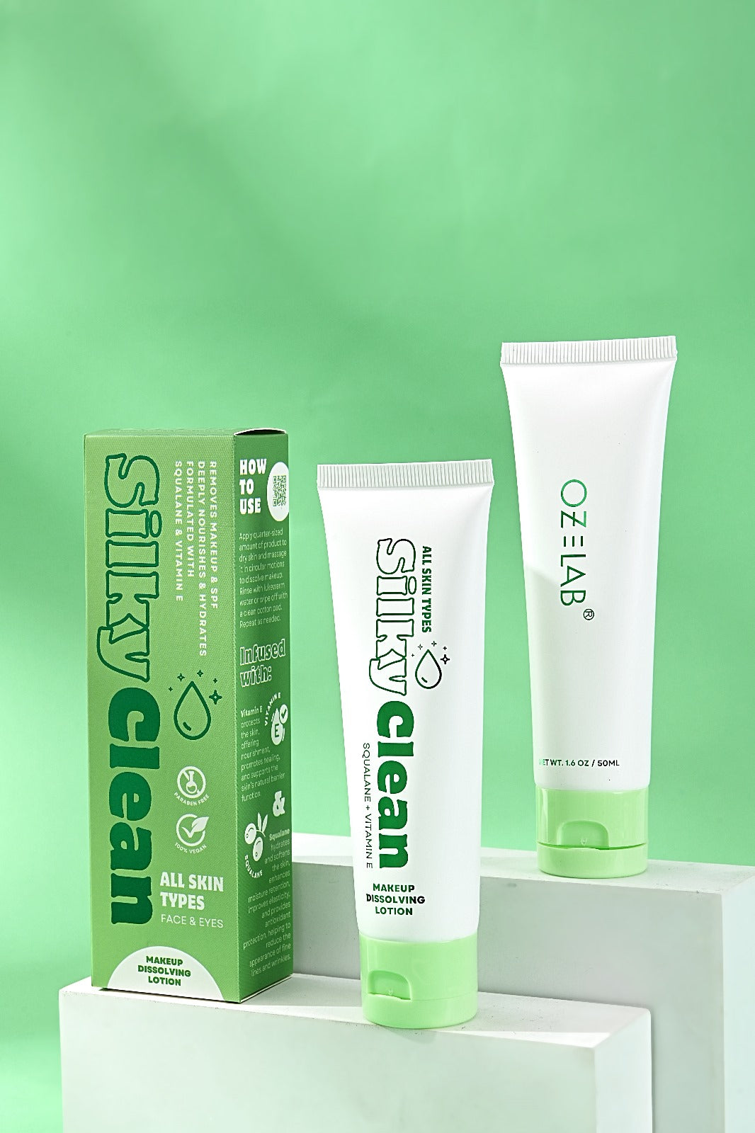 OZ LAB Silky Clean Makeup Dissolving Lotion / 12pcs Display