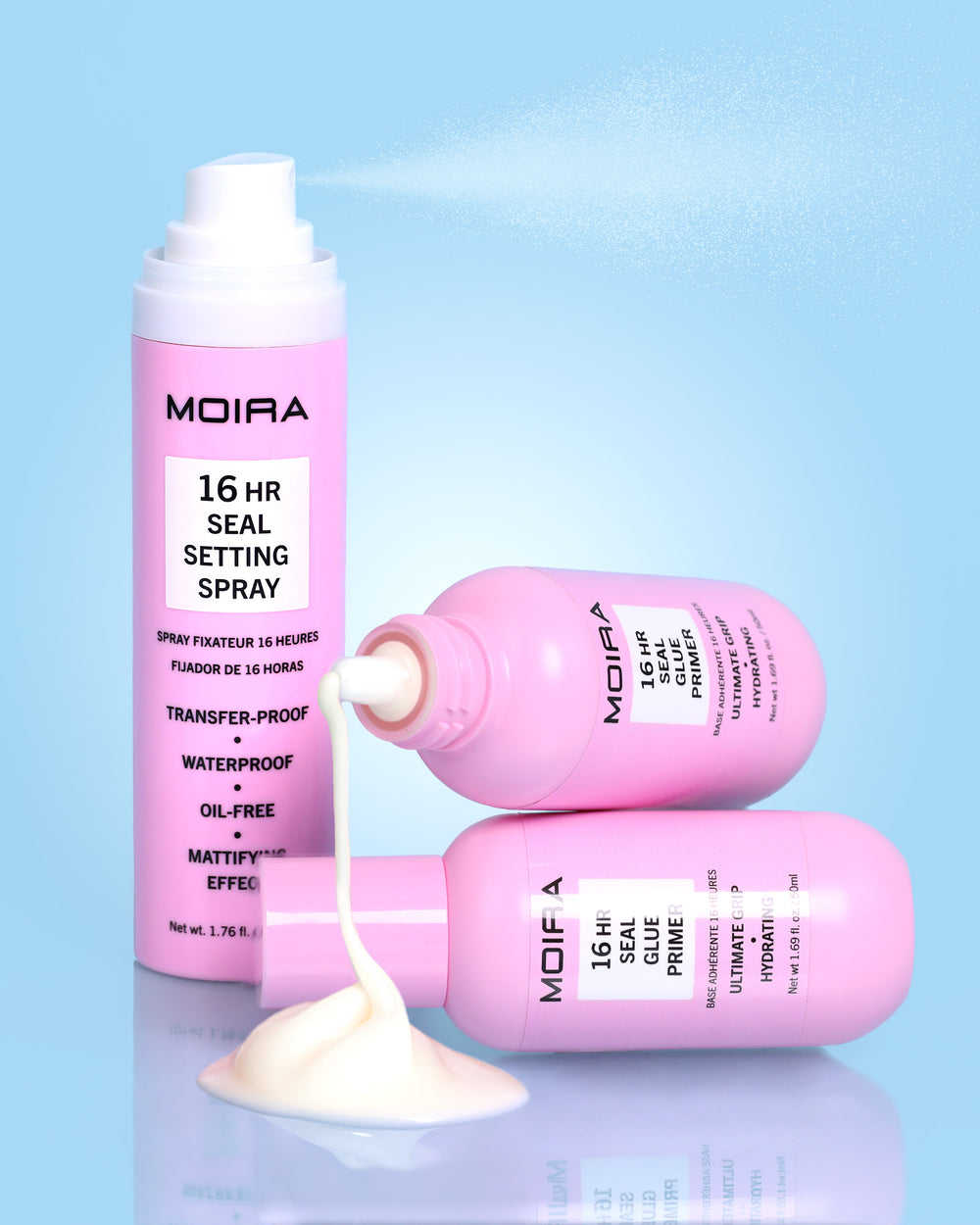 MOIRA 16hr Seal Glue Primer / 3pcs Box