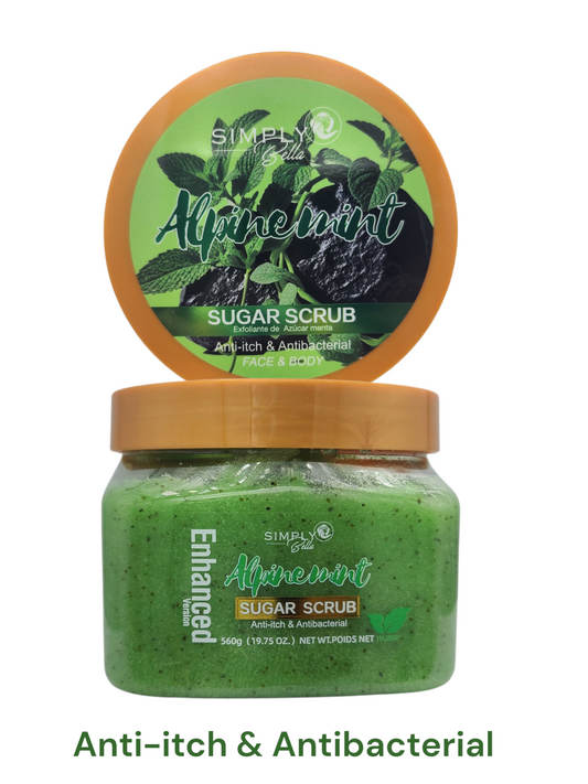 SIMPLY BELLA Alpinemint Sugar Scrub 560G