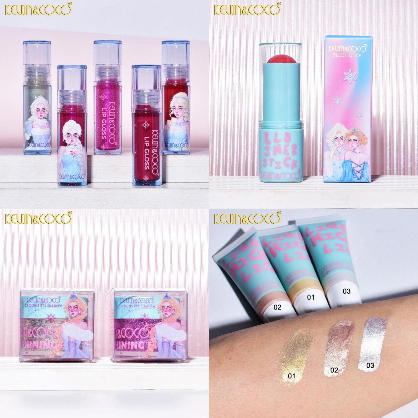 KEVIN&COCO Face Palette Makeup Set