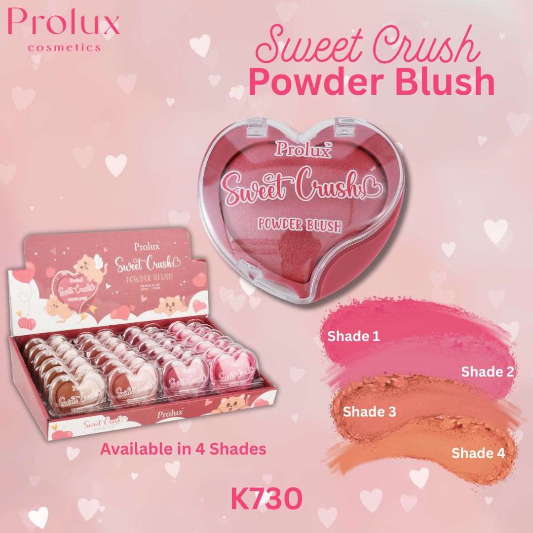PROLUX Sweet Crush Powder Blush / 24pcs Display
