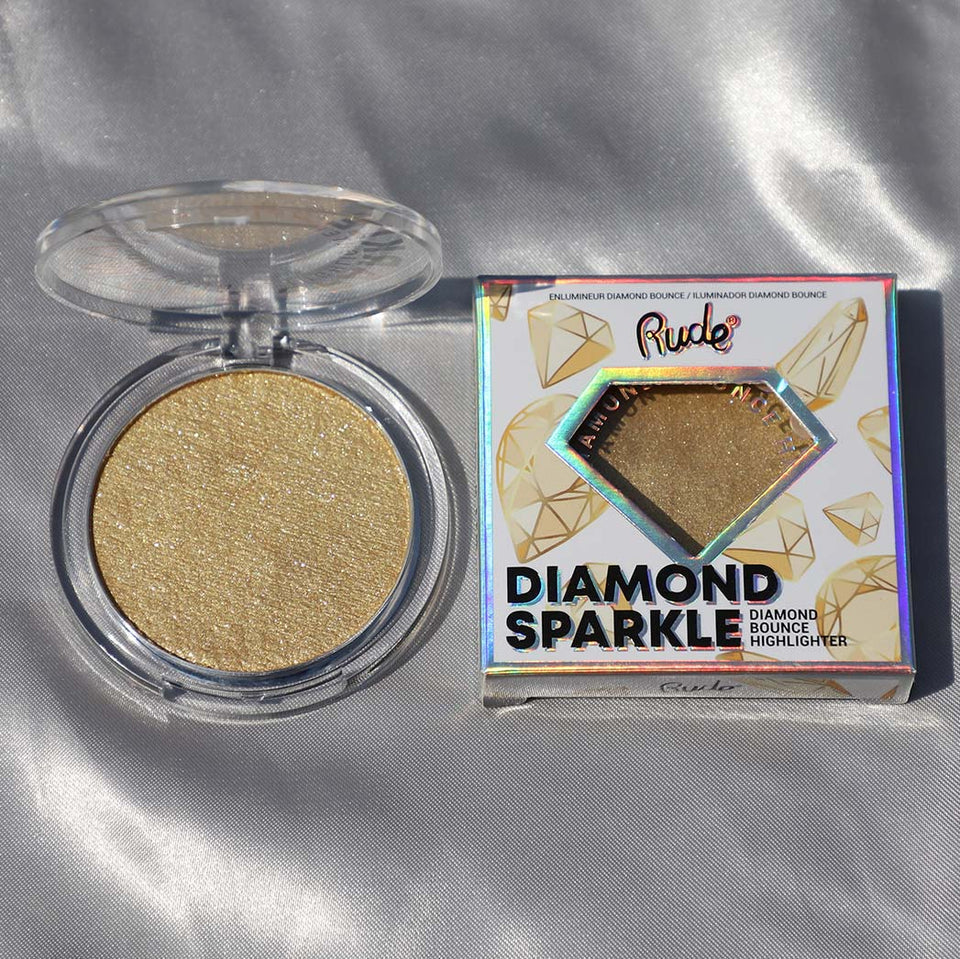RUDE Diamond Sparkle Highlighter w/Display 36pc Display + Tester