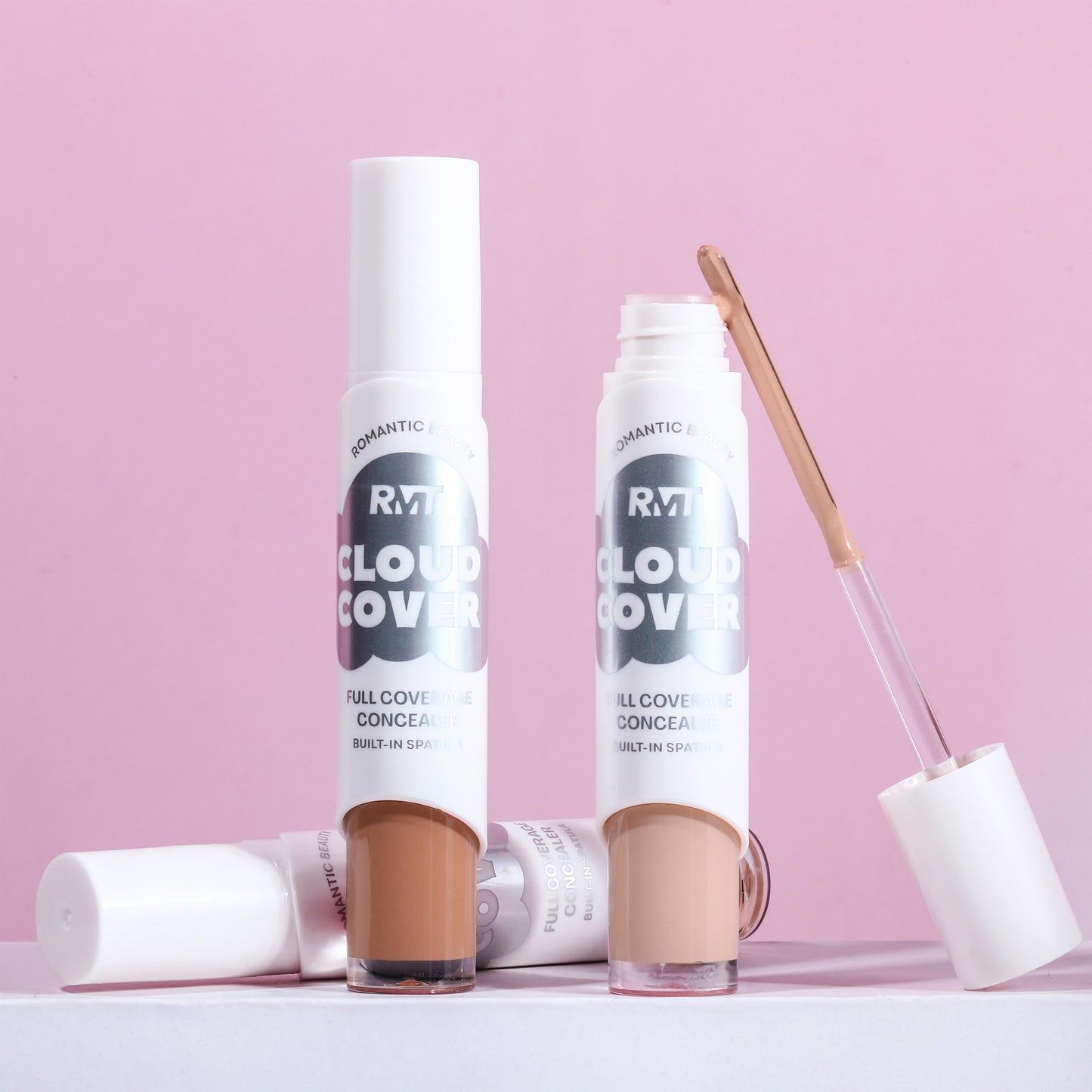 ROMANTIC BEAUTY Cloud Cover Full Coverage Concealer w/ Blending Sponge / 24pcs Display