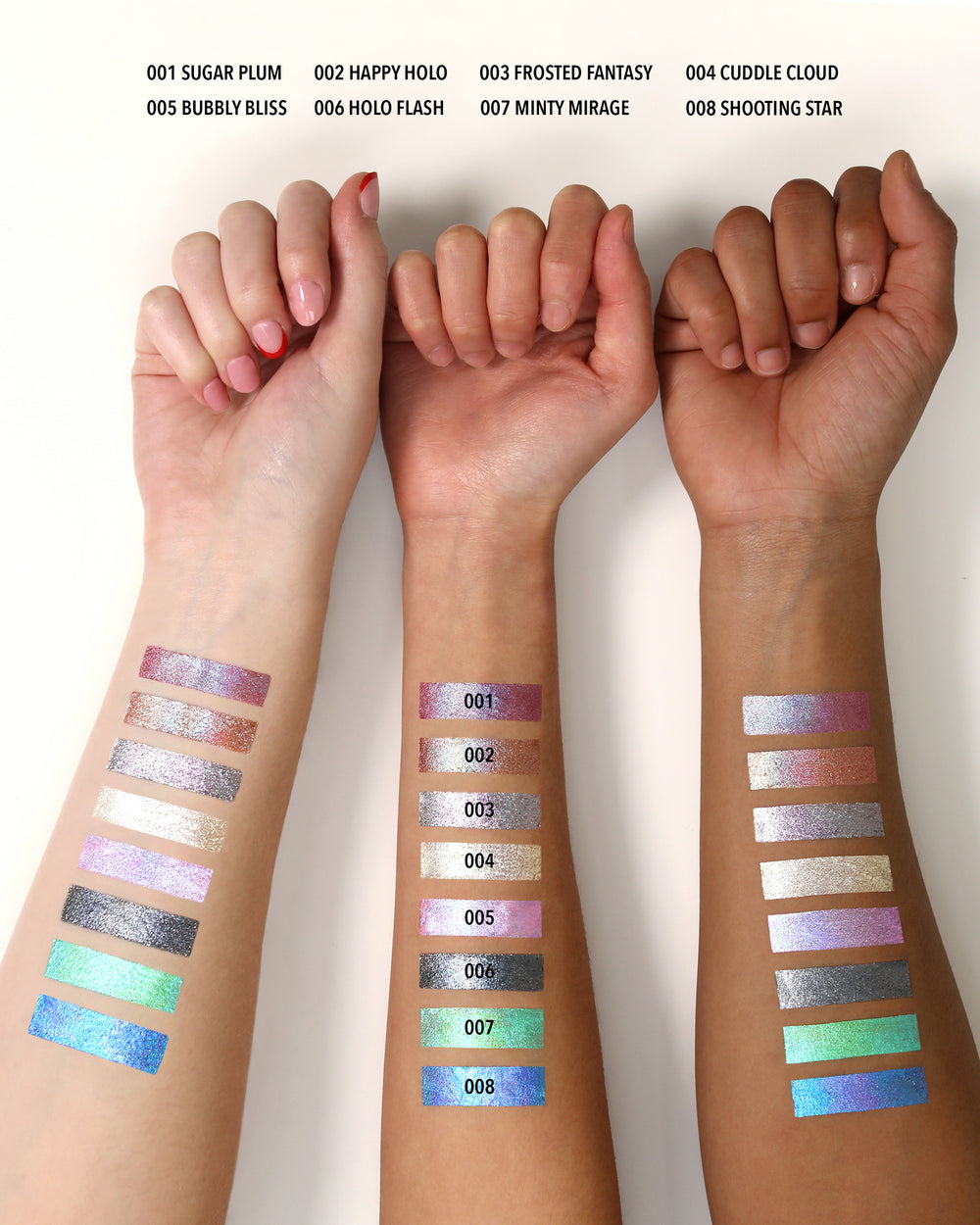 MOIRA Prism Pop Pigment | Refills | 3pcs pack