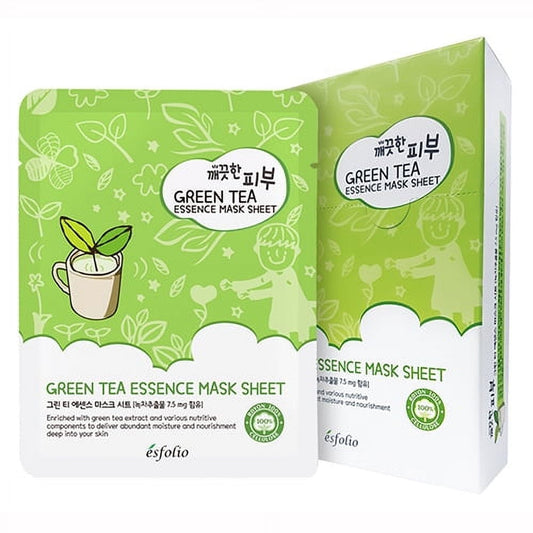 ESFOLIO Essence Mask Sheet - Green Tea