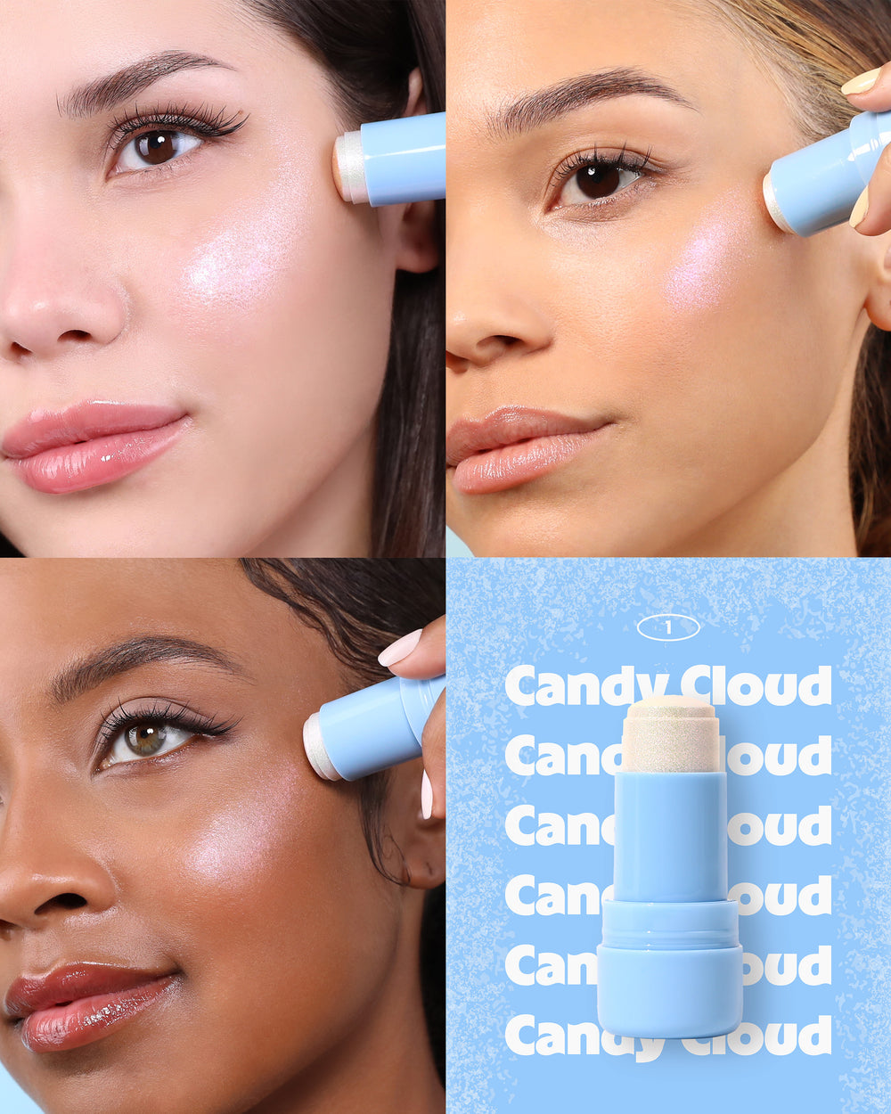 MOIRA Icy Glow Jelly Stick / 3pcs pack