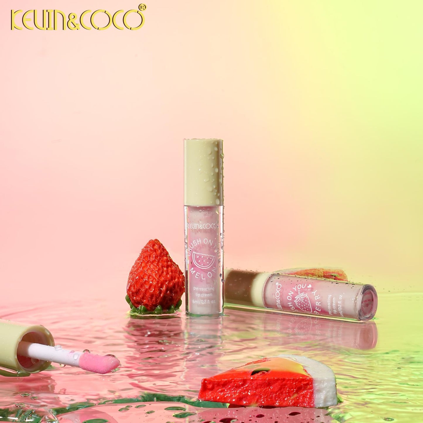 KEVIN&COCO PH-Reacting Lip Cream 24pcs Display